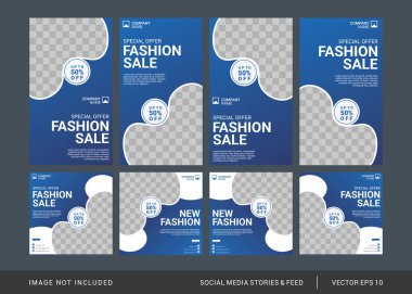 Yaratıcı sosyal medya tasarım şablonu