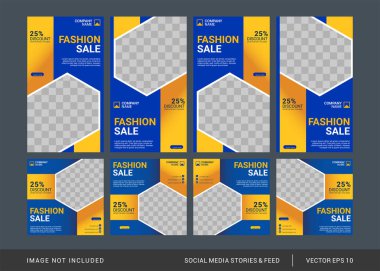 Yaratıcı sosyal medya tasarım şablonu