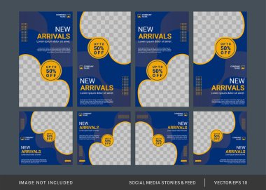 Yaratıcı sosyal medya tasarım şablonu