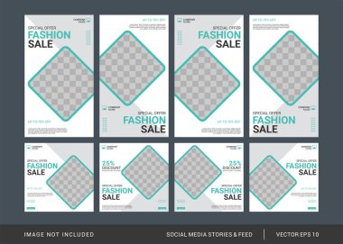 Yaratıcı sosyal medya tasarım şablonu