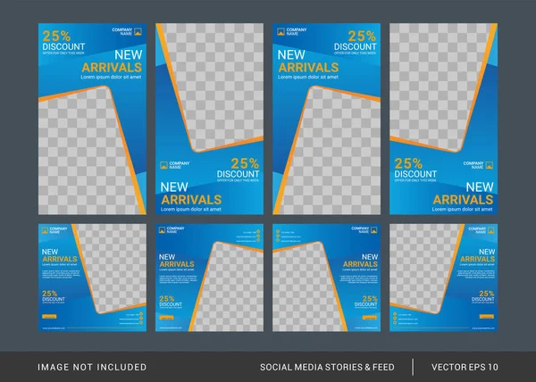 Yaratıcı sosyal medya tasarım şablonu