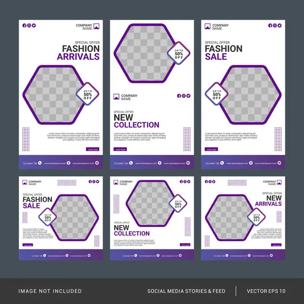 Yaratıcı sosyal medya tasarım şablonu