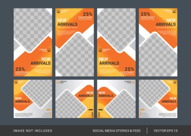 Yaratıcı sosyal medya tasarım şablonu