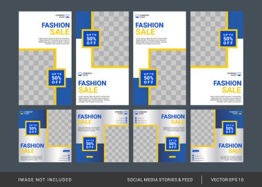 Yaratıcı sosyal medya tasarım şablonu