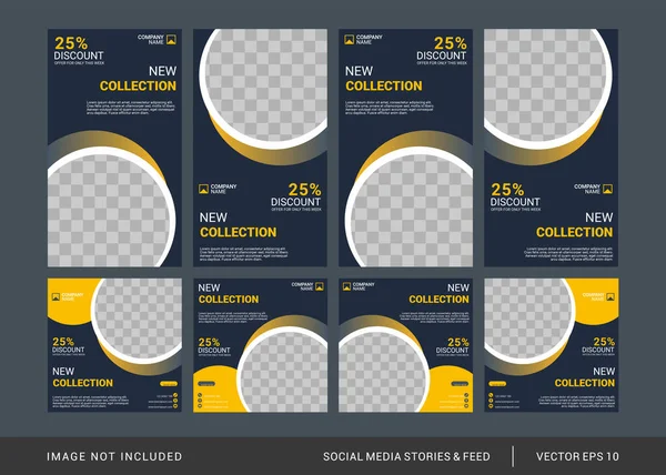 Yaratıcı sosyal medya tasarım şablonu