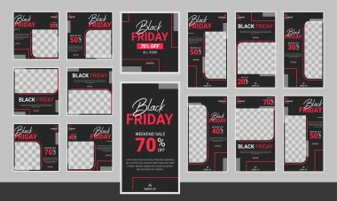 Yaratıcı sosyal medya tasarım şablonu