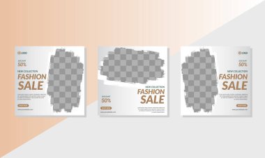 Yaratıcı sosyal medya tasarım şablonu