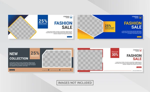 Modelo Design Banner Web Criativo —  Vetores de Stock