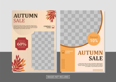 Yaratıcı broşür ve kapak şablonu