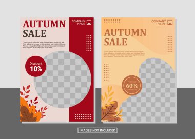 Yaratıcı broşür ve kapak şablonu