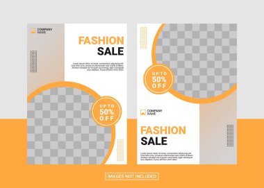 Yaratıcı broşür ve kapak şablonu