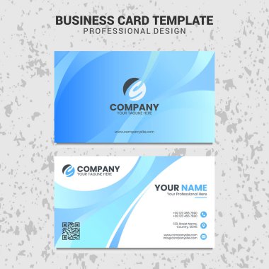 Modern Profesyonel İş Kartı Şablonu