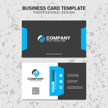 Modern Profesyonel İş Kartı Şablonu