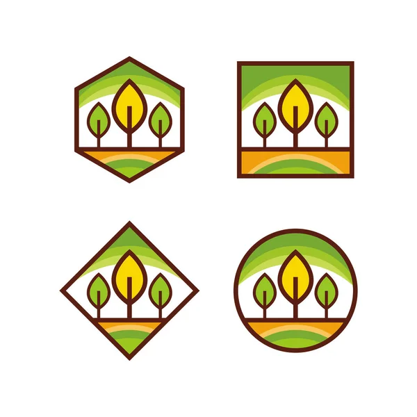 Креативный Современный Дизайн Логотипа — стоковый вектор
