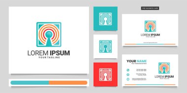 Yaratıcı modern logo tasarım şablonu