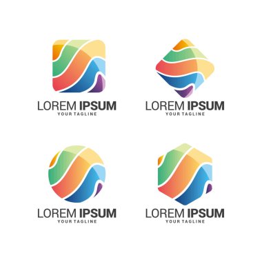 Modern Logo Koleksiyonu Şablonu