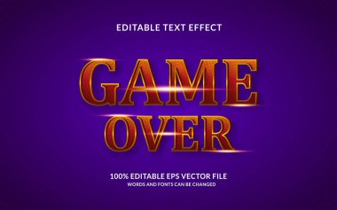 Oyun Üstü Düzenlenebilir Metin Efekti