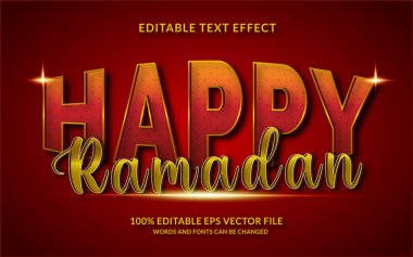 Mutlu Ramazan Düzenlenebilir metin efektleri