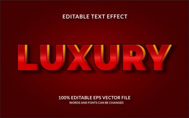 luxury Editable Text Effect