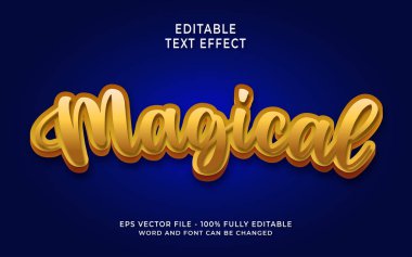 magical Editable Text Effect