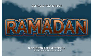 ramadan Editable Text Effect