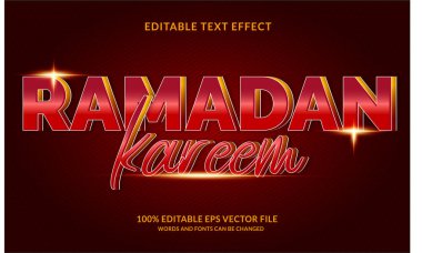 ramadan Editable Text Effect