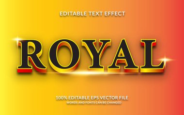 royal Editable Text Effect