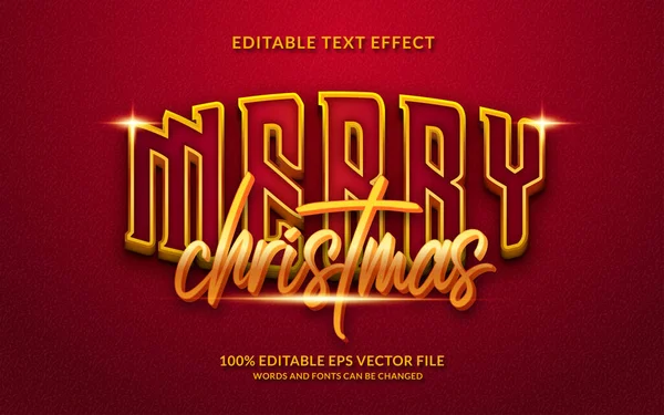 merry christmas Editable Text Effect