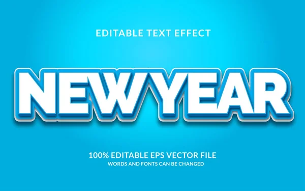 New year Editable Text Effect