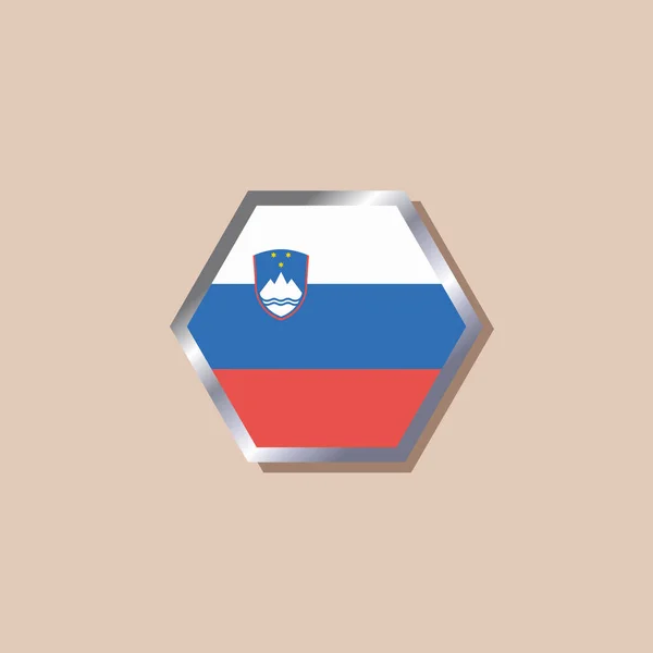 Εικόνα Του Προτύπου Σημαίας Της Σλοβενίας — Διανυσματικό Αρχείο