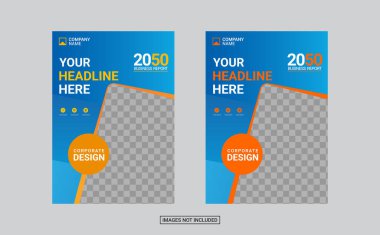 Yaratıcı kurumsal kitap kapağı tasarımı