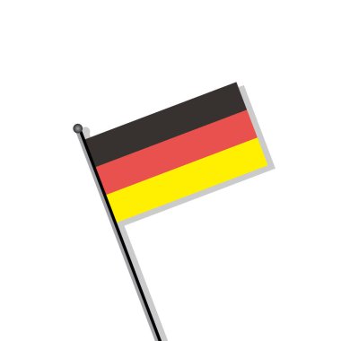 Illustration of Germany flag Template