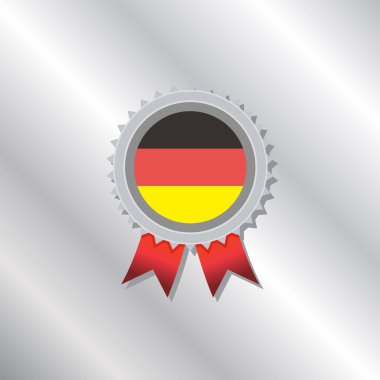 Illustration of Germany flag Template