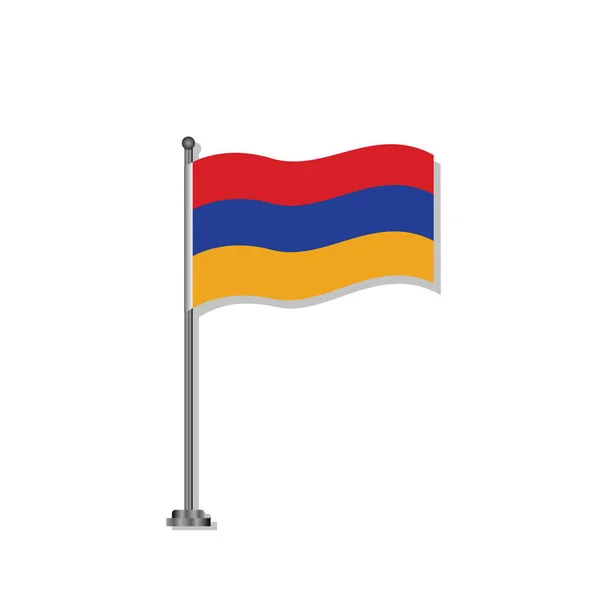 Illustration Armenia Flag Template — 图库矢量图片