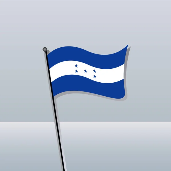 Illustration Modèle Drapeau Honduras — Image vectorielle