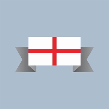 Illustration of England flag Template