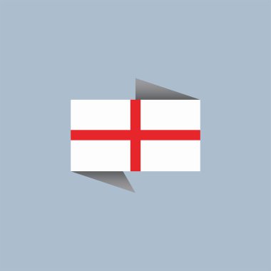 Illustration of England flag Template