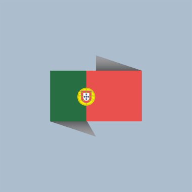 Illustration of Portugal flag Template