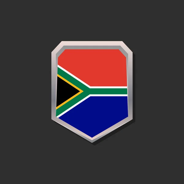 Ілюстрація Прапора Південної Африки — стоковий вектор