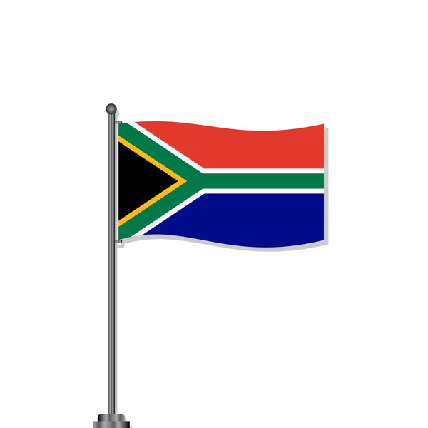 Illustration South Africa Flag Template — Vector de stock