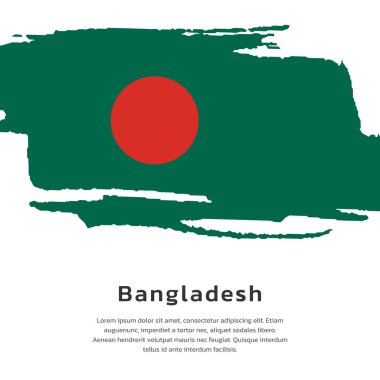 Bangladeş Bayrak Şablonu