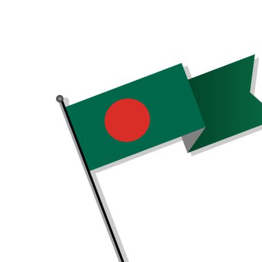 Bangladeş Bayrak Şablonu