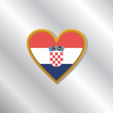 Hırvatistan 'ın Bayrak Şablonu