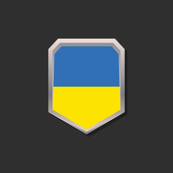 Ілюстрація Прапора України — стоковий вектор