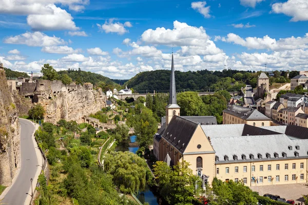 Luxemburggyönyörű kék szemek — Stock Fotó