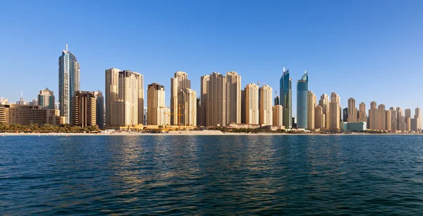 Dubai, jumeirah residência de praia — Fotografia de Stock
