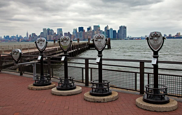 맨하탄 (컬러 버전의 스카이 라인) — 스톡 사진