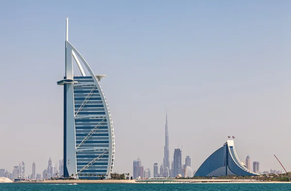 Skyline van dubai Rechtenvrije Stockfoto's