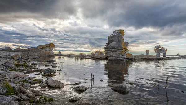 Rock formation on Gotland — Stock Photo, Image