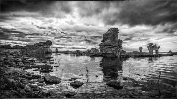 kaya oluşumu Gotland